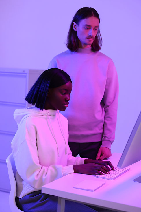 Office Collaboration Scene