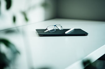 Tablet With Glasses