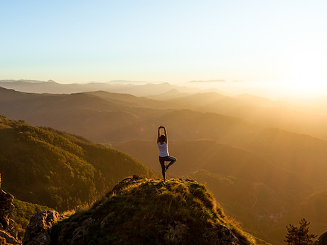 Stretching on a Cliff