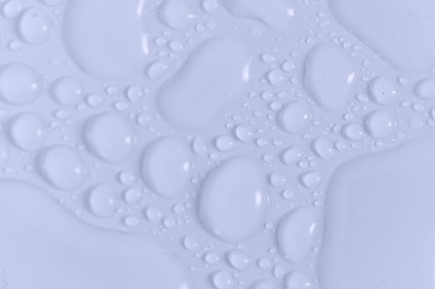 Drops on Lilac Surface