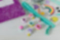 Gommes colorées