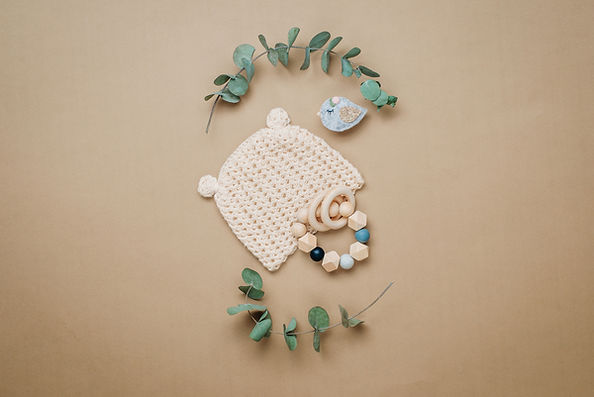 Baby Accessories Flatlay
