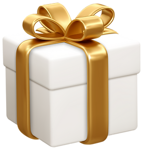 Boîte cadeau blanche
