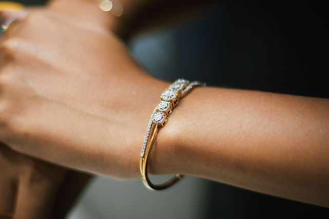 Diamond Bangle Bracelet