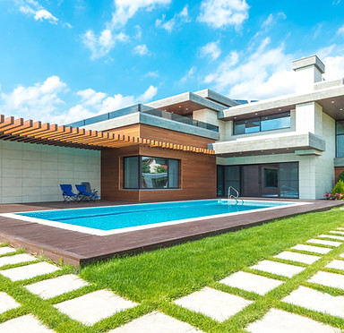 Pool Stone Path