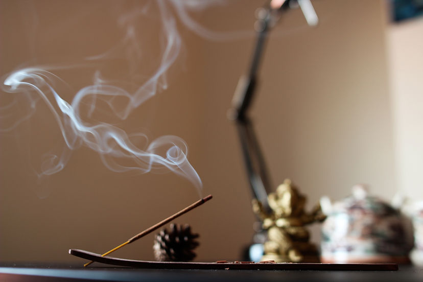 Burning Incense Stick