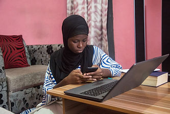 Businesswoman with Digital Gadgets