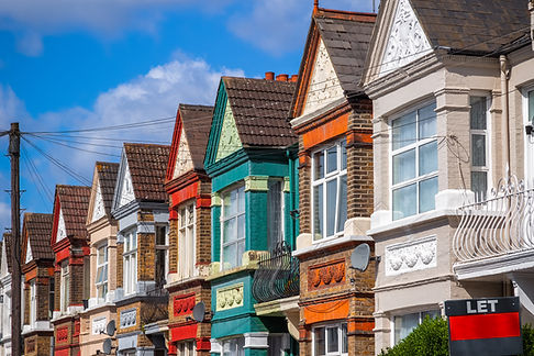Colourful Terraced Houses