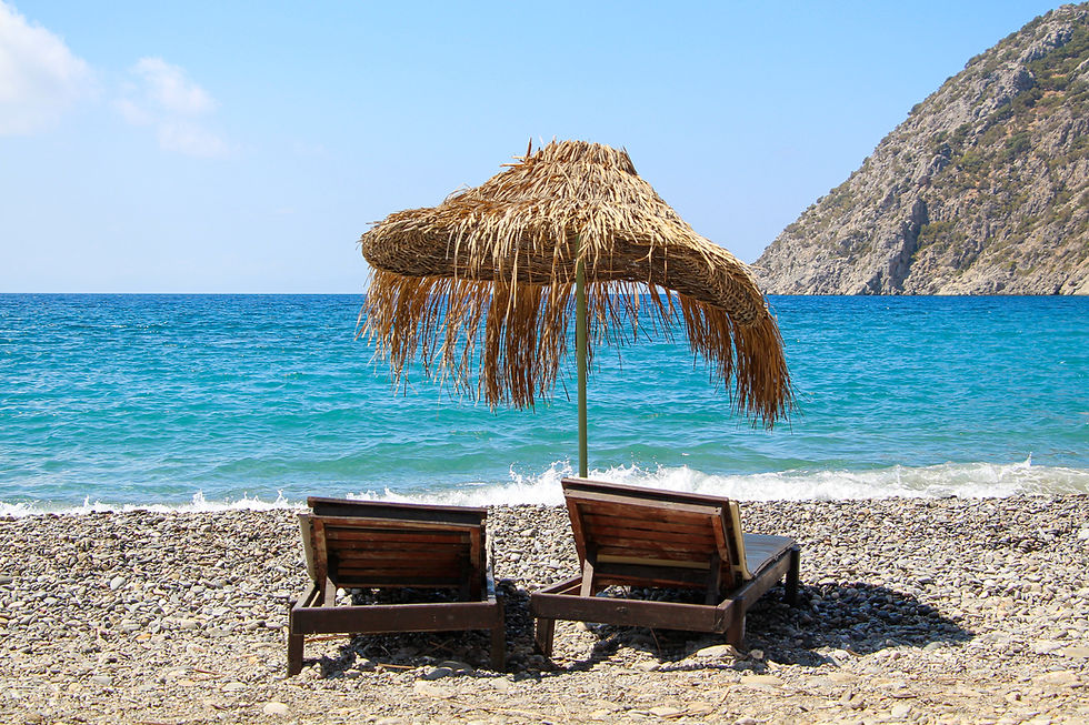 Beach Chairs View