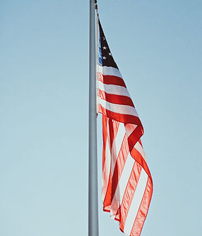 American Flag on Pole
