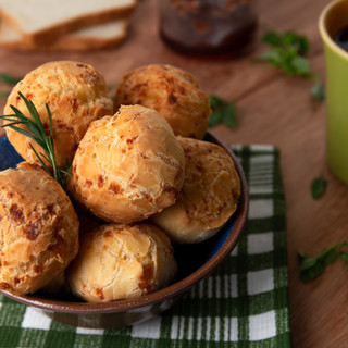 Pão de queijo torrado