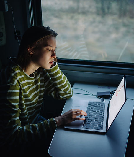 Working On Train