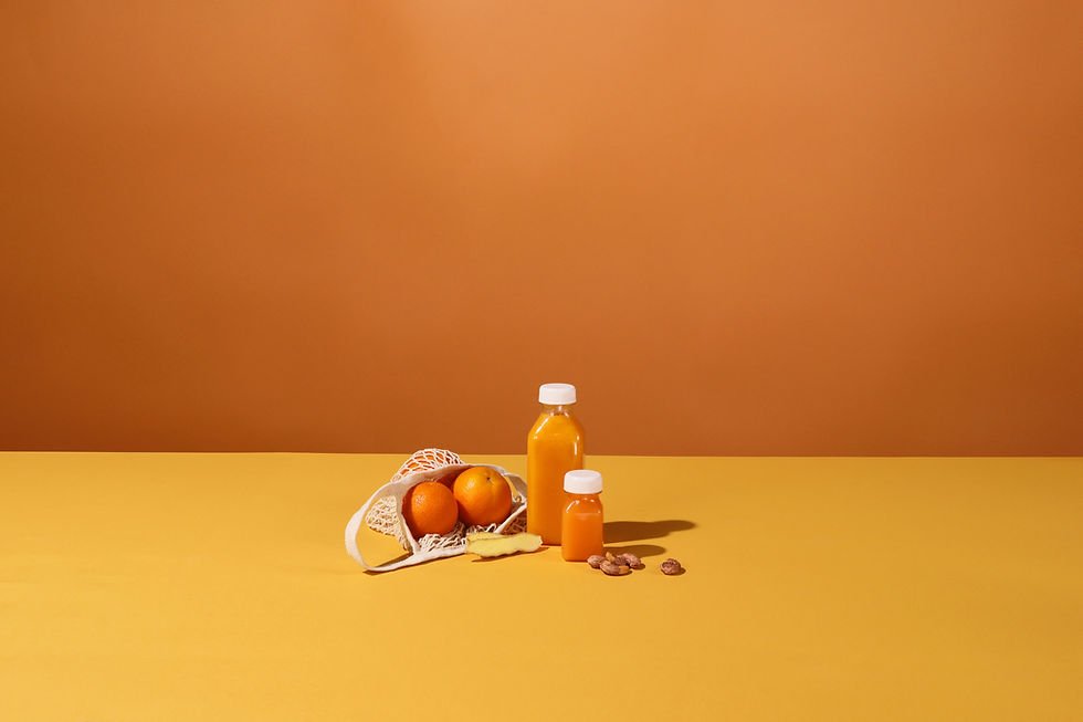 Orange Juice Display