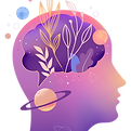 Abstract Head Illustration