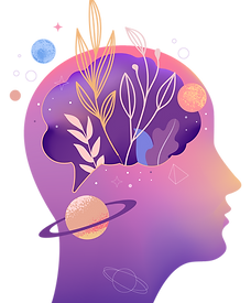 Abstract Head Illustration