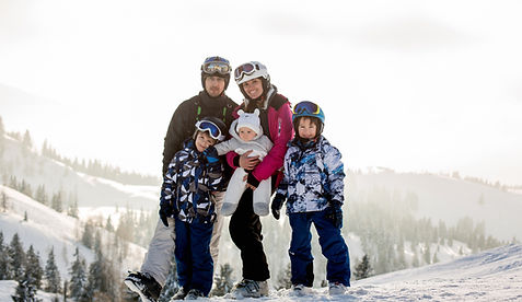 Ski vacation with the family