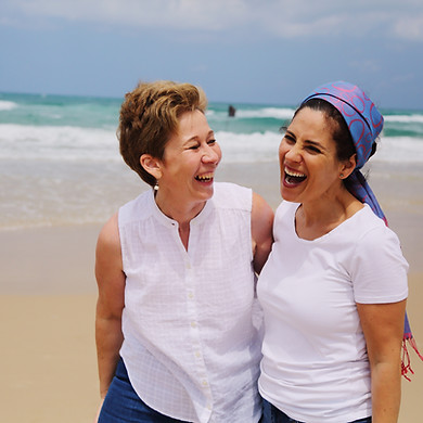 Women Laughing Together