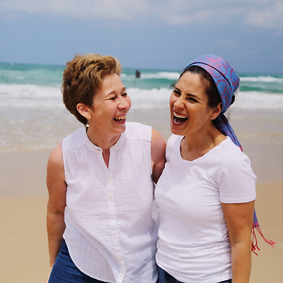 Women Laughing Together
