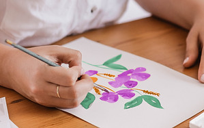 Painting Watercolor Flowers