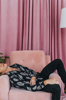 Laying on Sofa