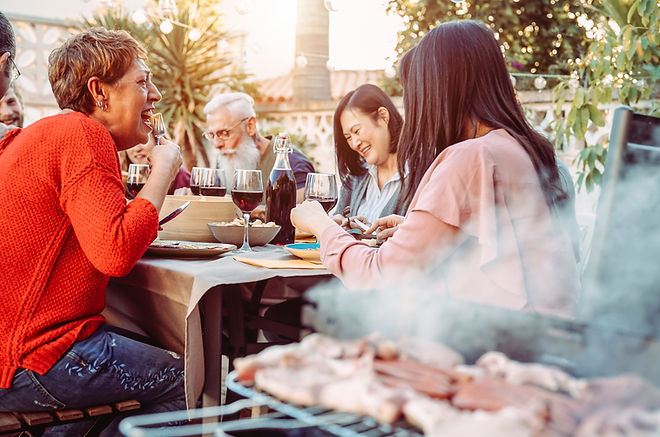 Friends Around Table