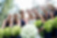 wedding party in the park