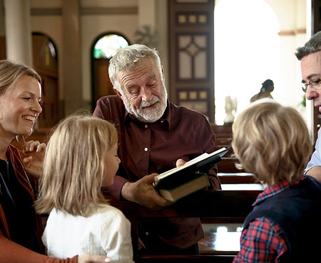 Family In Church