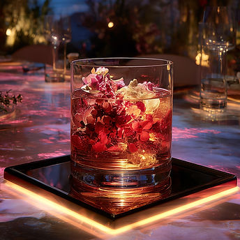 Floral Cocktail Display