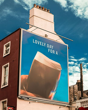 Building Billboard Sign