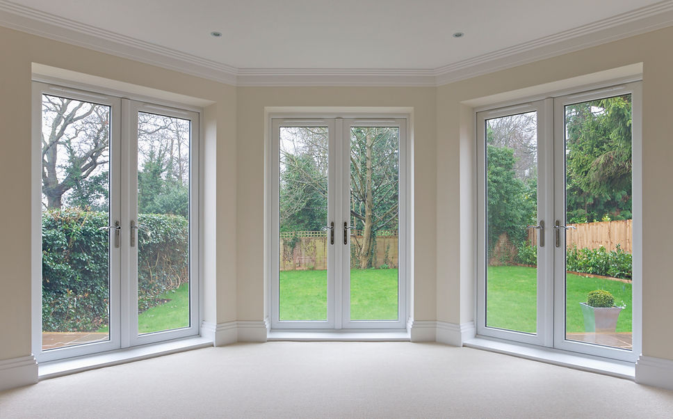 bay window patio doors