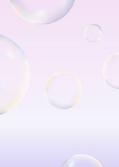 Pastel Floating Bubbles
