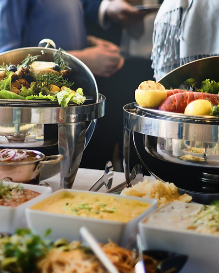 Gefülltes Buffet