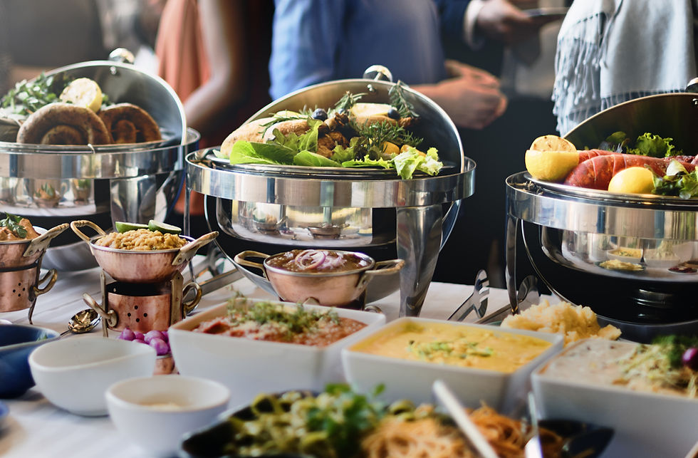 Buffet Food Display