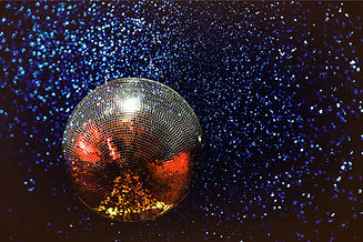 Disco Ball and Glitters