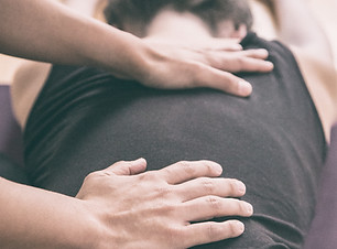 Person Receiving Back Massage