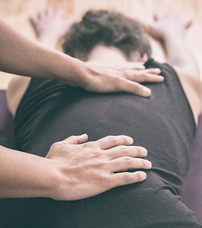 Person Receiving Back Massage