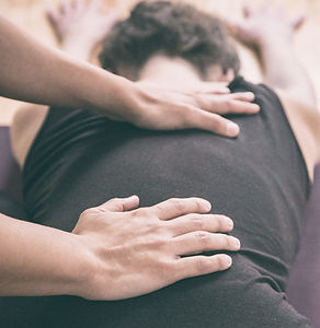 Person Receiving Back Massage