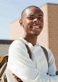 Smiling Young Student