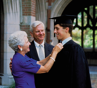 Graduation Celebration Scene