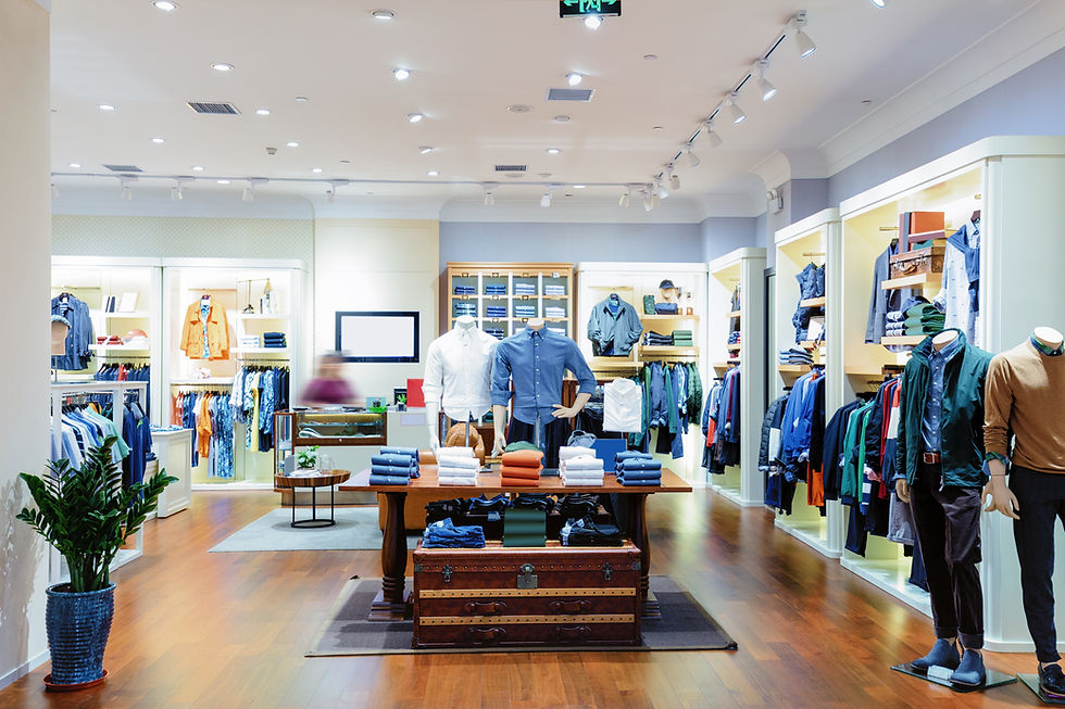 Modern Clothing Store