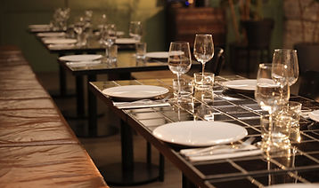Restaurant Table Setting