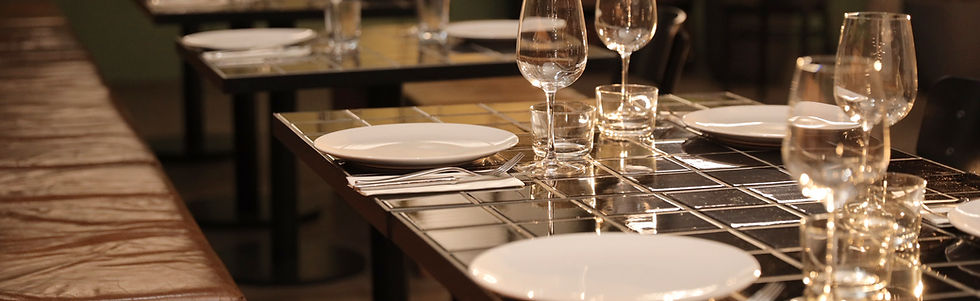 Restaurant Table Setting