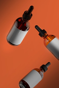 Bouteilles cosmétiques 