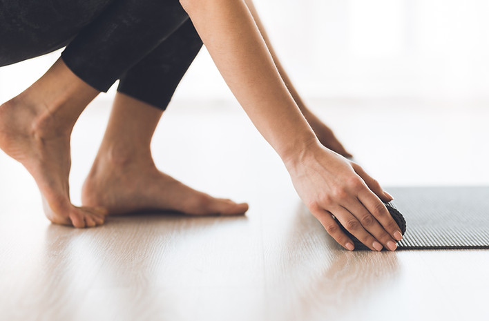 Rolling Yoga Mat