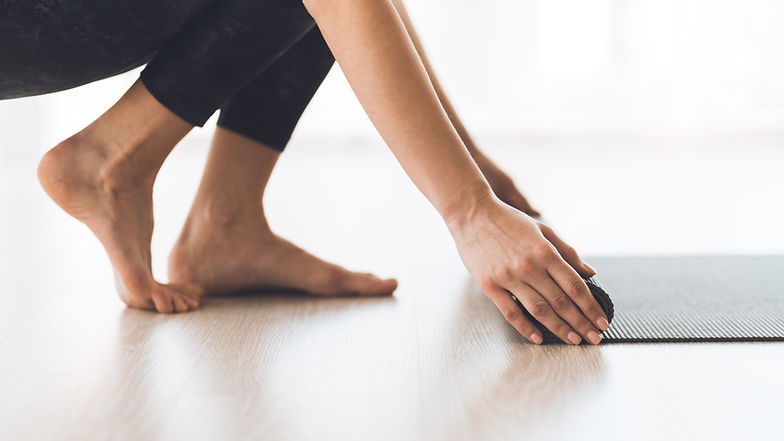 Rolling Yoga Mat