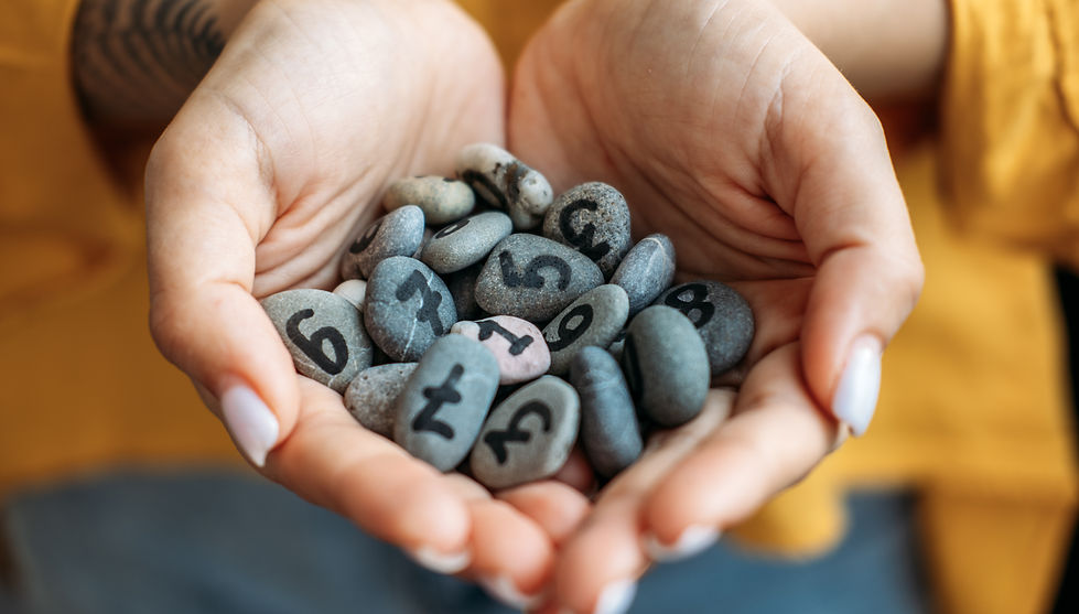 Numbered Stones