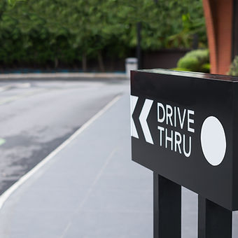Drive Thru Sign