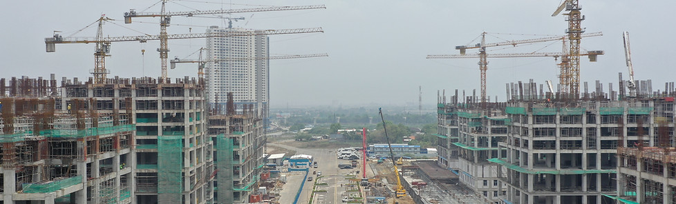 Cena de construção urbana