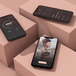 Smartphones on geometric blocks
