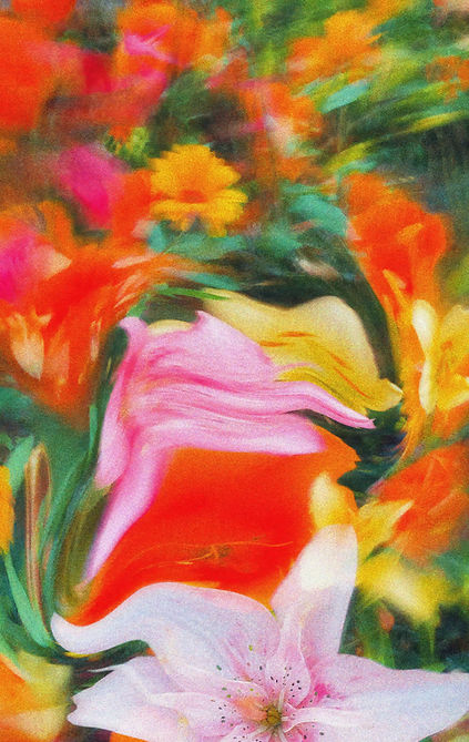 Abstract Floral Artwork